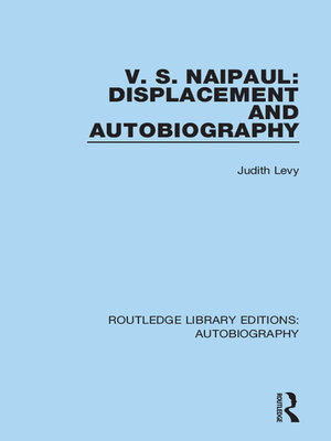 cover image of V. S. Naipaul
